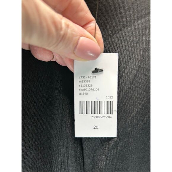 NWT Black Sequin Duster Cardigan Lane Bryant Plus Sz 20 Holiday Club Goth Glam - Picture 7 of 13